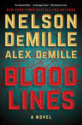 Blood Lines (Scott Brodie & Maggie Taylor Series) book cover by Nelson DeMille, Alex DeMille