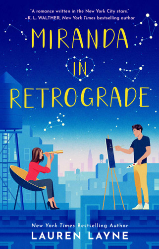 Miranda in Retrograde book cover by Lauren Layne