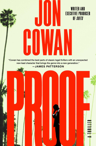 Proof: A Thriller book cover by Jon Cowan