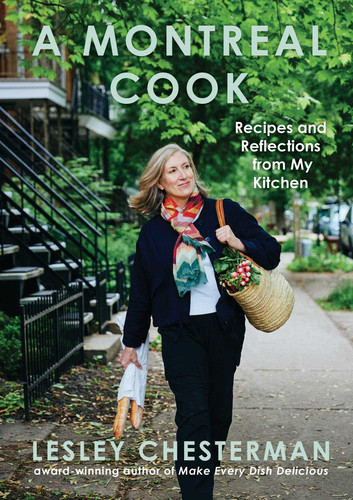 A Montreal Cook: Recipes and Reflections from My Kitchen book cover by Lesley Chesterman