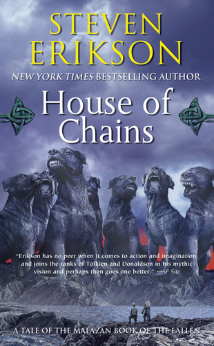 House of Chains: Book Four of The Malazan Book of the Fallen (Malazan Book of the Fallen #4) book cover by Steven Erikson