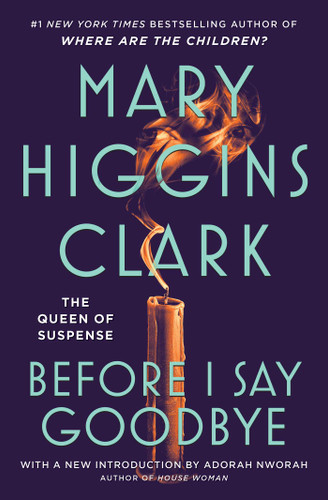 Before I Say Goodbye book cover by Mary Higgins Clark