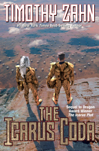 The Icarus Coda (The Icarus Saga) book cover by Timothy  Zahn