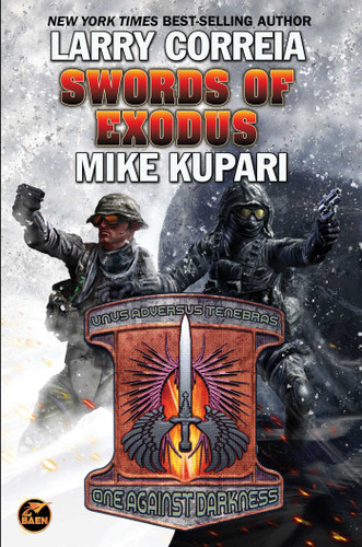 Swords of Exodus (Dead Six) book cover by Larry Correia, Mike Kupari
