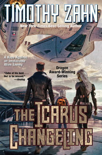 The Icarus Changeling (The Icarus Saga) book cover by Timothy  Zahn