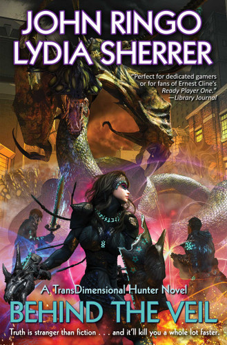 Behind the Veil (TransDimensional Hunter) book cover by John Ringo, Lydia Sherrer