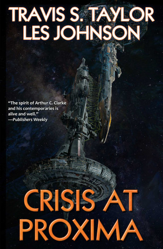 Crisis at Proxima (Orion's Arm) book cover by Travis S. Taylor, Les Johnson