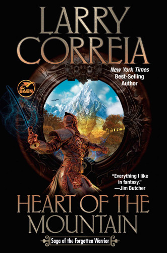Heart of the Mountain (Saga of the Forgotten Warrior) book cover by Larry Correia