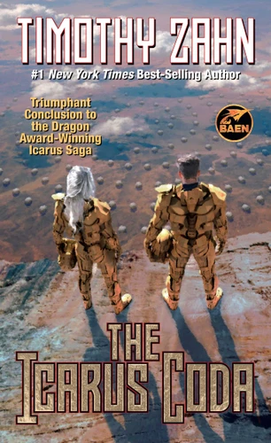 The Icarus Coda (The Icarus Saga) book cover by Timothy  Zahn