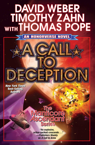 A Call to Deception (Manticore Ascendant) book cover by David Weber, Timothy  Zahn