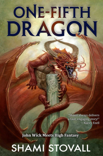 One-Fifth Dragon book cover by Shami Stovall