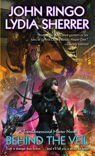 Behind the Veil (TransDimensional Hunter) book cover by John Ringo, Lydia Sherrer