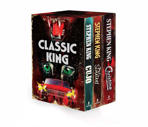 Classic King Boxed Set 1: Christine, Cujo, Pet Sematary book cover by Stephen King