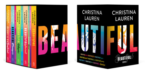 The Beautiful Boxed Set: Beautiful Bastard, Beautiful Stranger, Beautiful Bitch, Beautiful Bombshell, Beautiful Player, Beautiful Beginning, Beautiful Beloved, Beautiful Secret, Beautiful Boss, Beautiful (The Beautiful Series) book cover by Christina Lauren