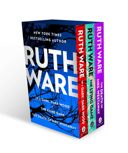 Ruth Ware Thriller Boxed Set: In a Dark, Dark, Wood; The Lying Game; The Death of Mrs. Westaway book cover by Ruth Ware