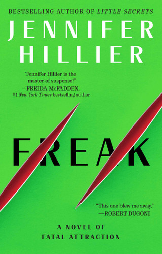 Freak book cover by Jennifer Hillier