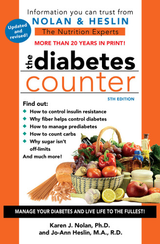 The Diabetes Counter, 5th Edition book cover by Karen J Nolan, Jo-Ann Heslin