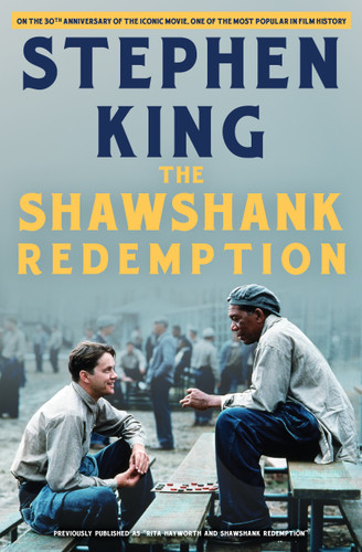 The Shawshank Redemption book cover by Stephen King