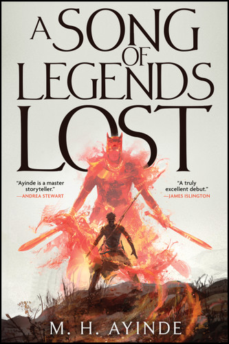 A Song of Legends Lost (Invoker Trilogy) book cover by M. H. Ayinde