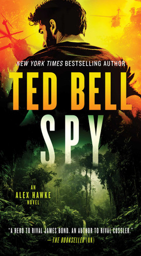 Spy book cover by Ted Bell