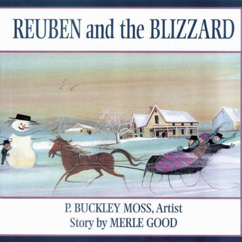 Reuben and the Blizzard book cover by Merle Good