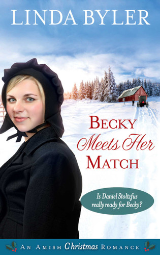 Becky Meets Her Match: An Amish Christmas Romance book cover by Linda Byler