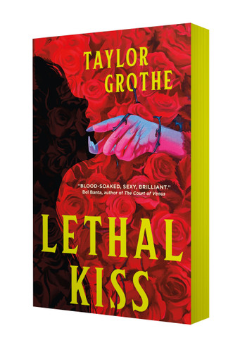 Lethal Kiss book cover by Taylor Grothe