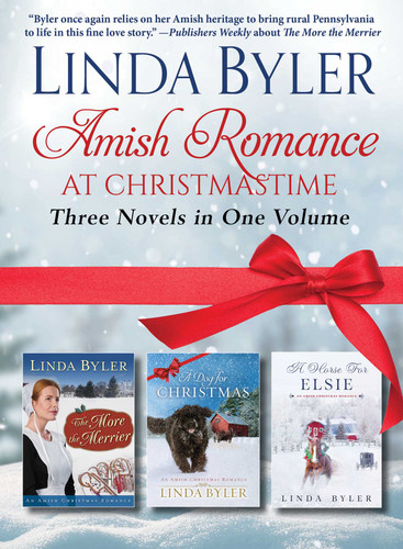 Amish Romance at Christmastime: Three Novels in One Volume book cover by Linda Byler