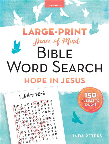 Peace of Mind Bible Word Search: Hope in Jesus (Peace of Mind Bible Word Search) book cover by Linda Peters