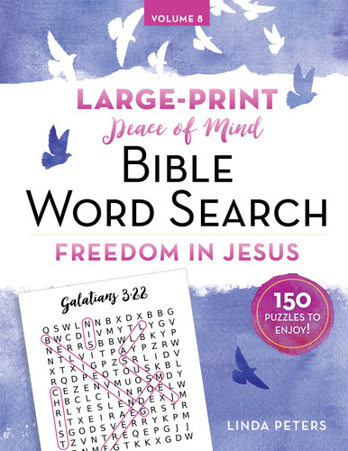 Peace of Mind Bible Word Search Freedom in Jesus (Peace of Mind Bible Word Search) book cover by Linda Peters