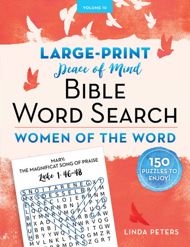 Peace of Mind Bible Word Search Women of the Word (Peace of Mind Bible Word Search) book cover by Linda Peters