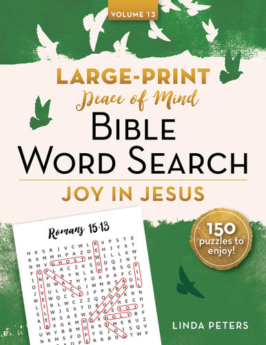 Peace of Mind Bible Word Search: Joy in Jesus (Peace of Mind Bible Word Search) book cover by Linda Peters