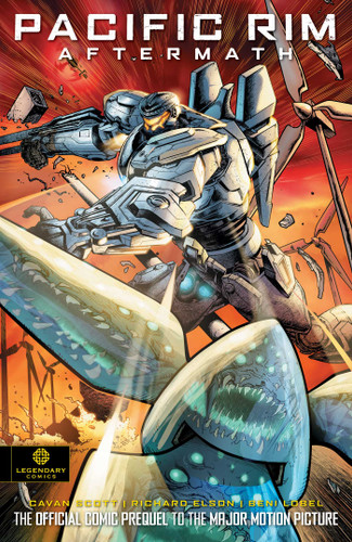 Pacific Rim Aftermath book cover by Cavan Scott