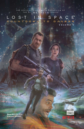 Lost in Space: Countdown to Danger Vol 3 book cover by Brian Buccellato