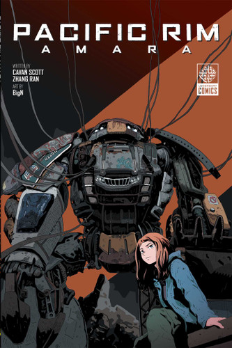 Pacific Rim: Amara book cover by Cavan Scott