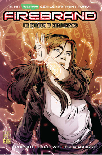 FIREBRAND: THE INITIATION OF NATALI PRESANO book cover by Jessica Chobot, Erika Lewis