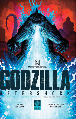 GODZILLA AFTERSHOCK VARIANT: Exclusive Art Adams Cover book cover by Arvid Nelson