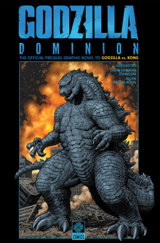 GvK Godzilla Dominion book cover by Greg Keyes