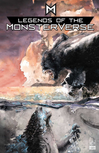 Legends of the Monsterverse: The Omnibus book cover by Arvid Nelson, Greg Keyes, Marie Anello, Brian Buccellato, Max Borenstein, Greg Borenstein