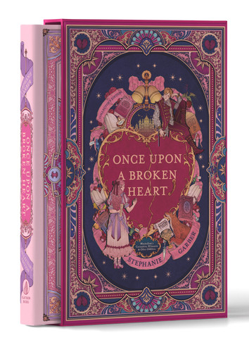 Once Upon a Broken Heart Collector's Edition: [Limited Stenciled Edge edition] (Once Upon a Broken Heart #1) book cover by Stephanie Garber
