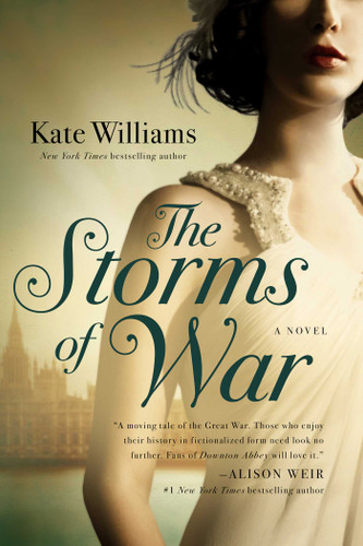 The Storms of War book cover by Kate Williams