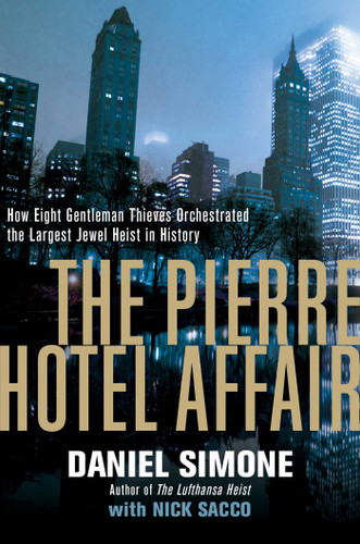 The Pierre Hotel Affair book cover by Daniel Simone, Nick Sacco