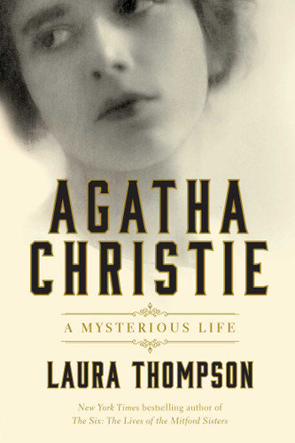Agatha Christie book cover by Laura Thompson