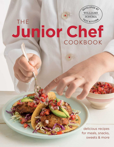 The Junior Chef Cookbook: Delicious Recipes for Meals, Snacks, Sweets, and More book cover by Williams - Sonoma Test Kitchen