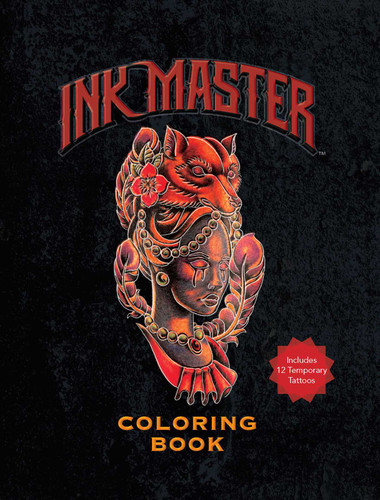Ink Master Coloring Book book cover by Ink Master
