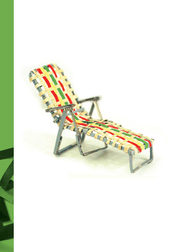 From Scraps Journal: Chaise Lounge Chair book cover by Lydia Ricci