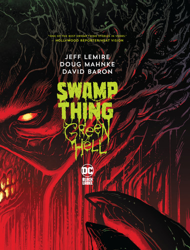 Swamp Thing: Green Hell book cover by Jeff Lemire