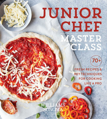 Junior Chef Master Class: 70+ Fresh Recipes & Key Techniques for Cooking Like a Pro book cover by Williams Sonoma Test Kitchen