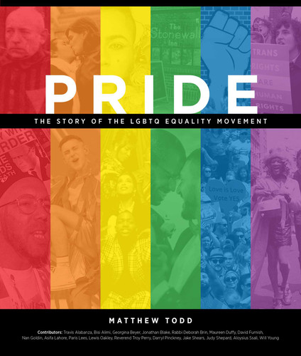 Pride: The Story of the LGBTQ Equality Movement book cover by Matthew Todd