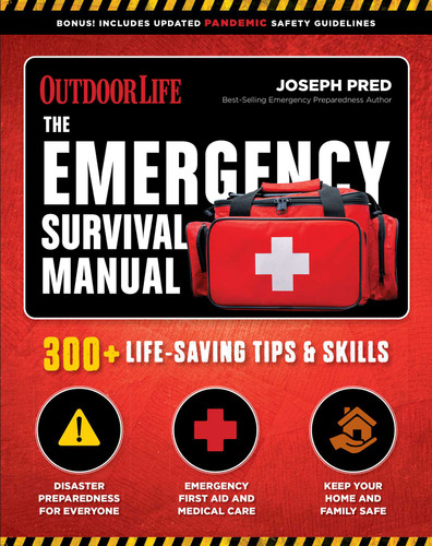 The Emergency Survival Manual: 300+ Life-Saving Tips & Skills book cover by Joseph Pred